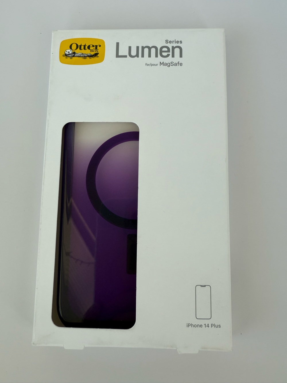 OtterBox iPhone Case - Purple Logo Accent